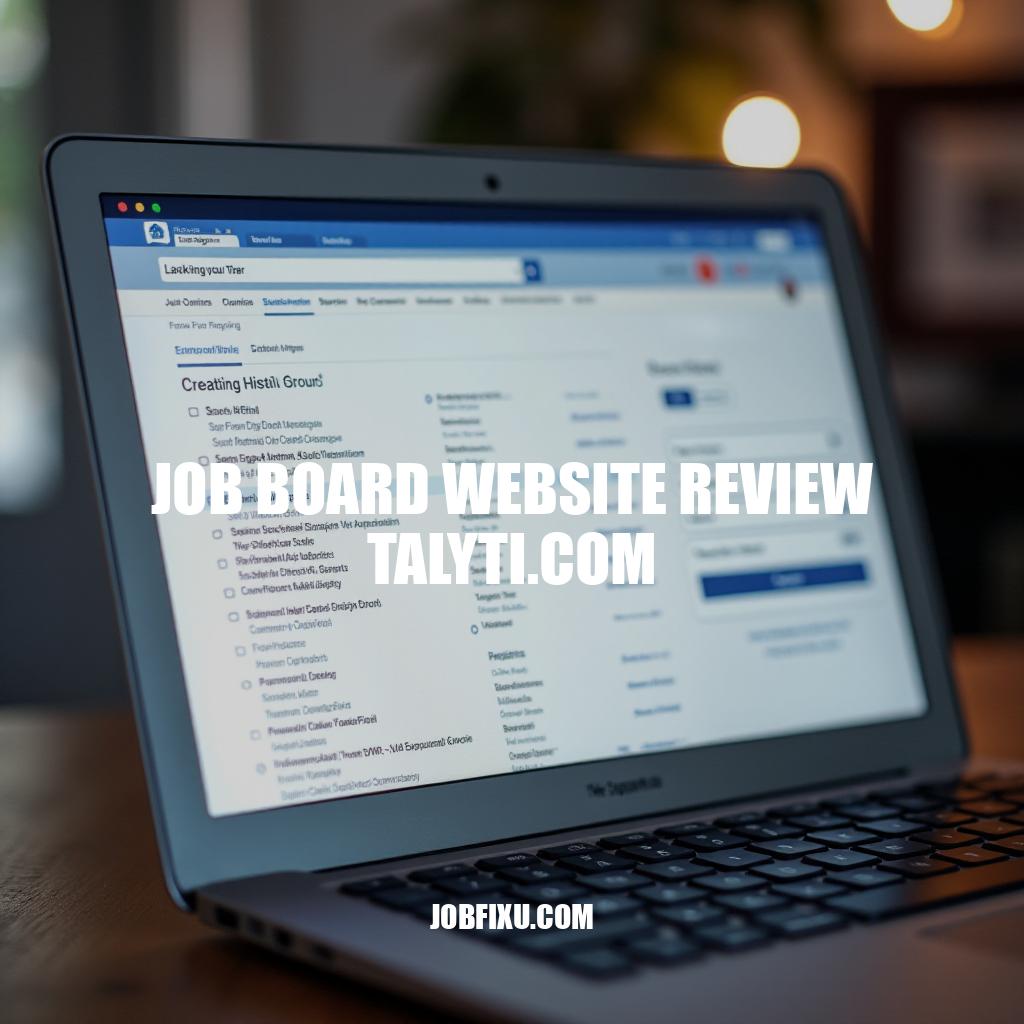 Talyti.com Job Board Website Review